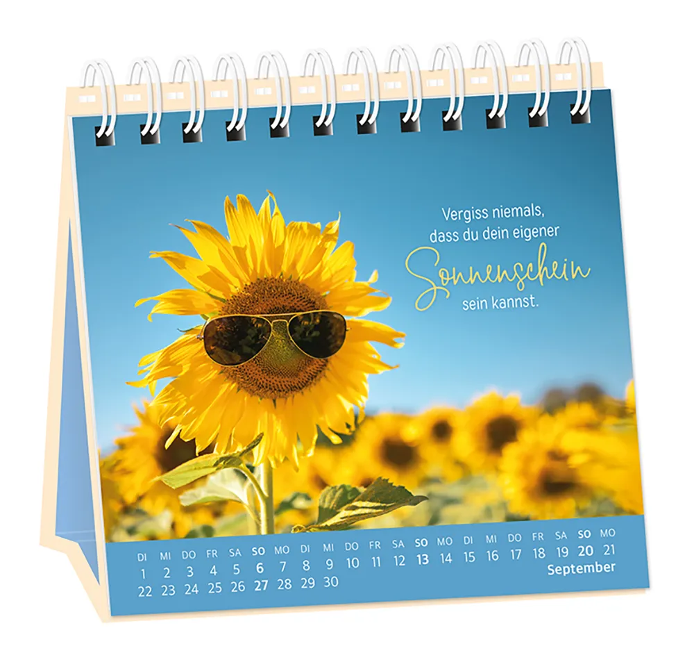 Tischkalender "Extraportion Glück" 2026 von Grafik Werkstatt