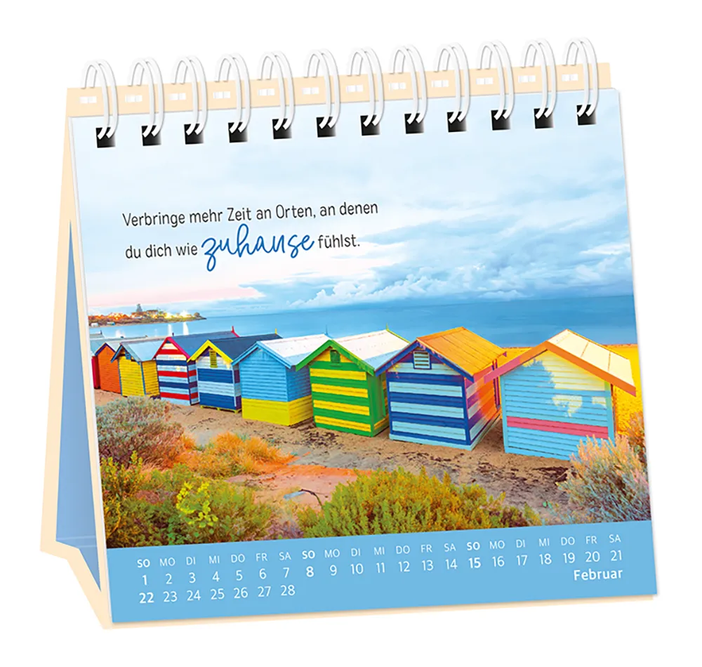 Tischkalender "Extraportion Glück" 2026 von Grafik Werkstatt