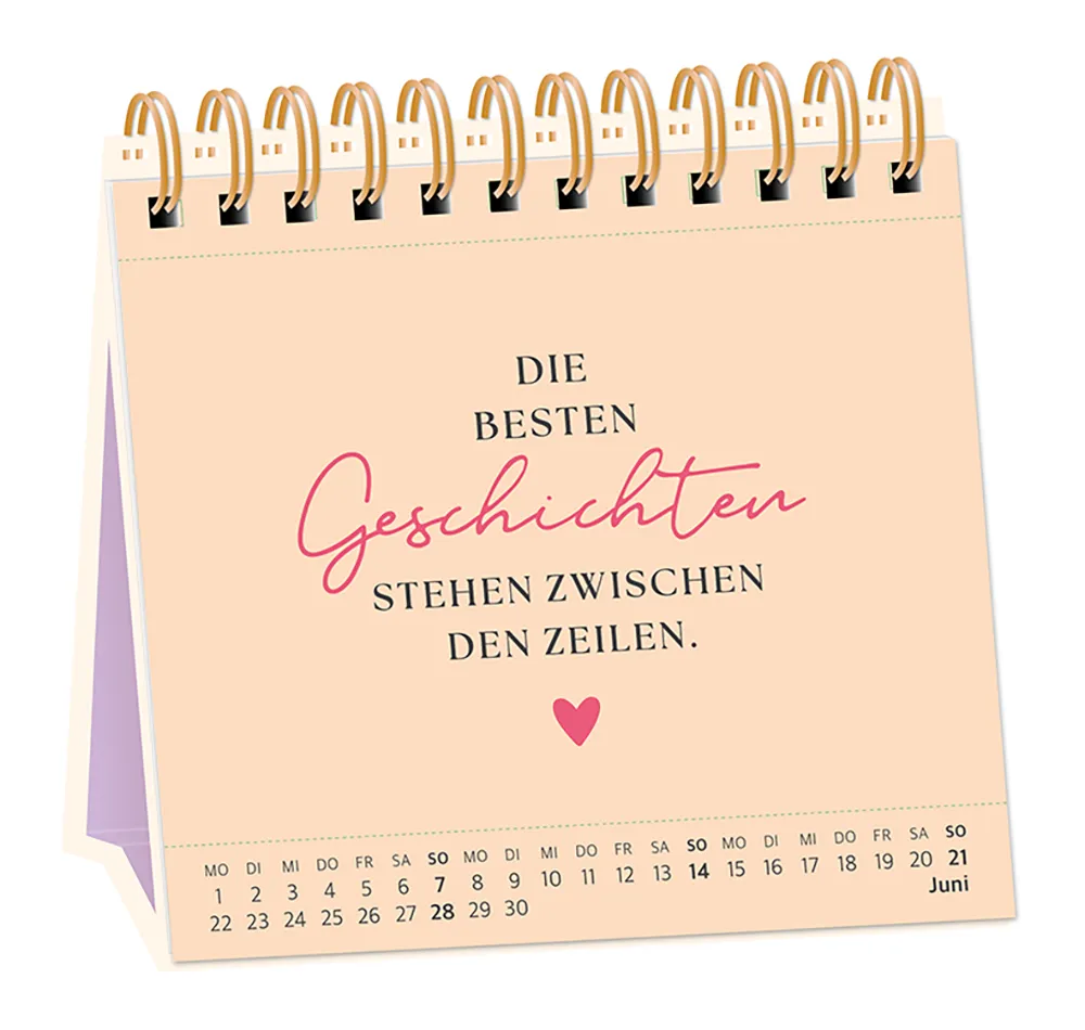 Tischkalender "Nimm dir Zeit" 2026 – Grafik Werkstatt