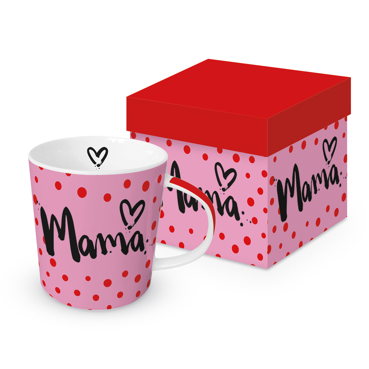 ppd Tasse "Mama" in Geschenkbox