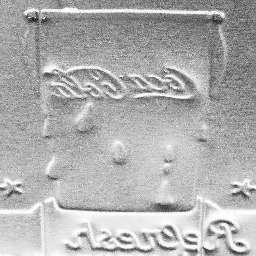 Nostalgic-Art Blechdose Coca Cola -The Original, Prägung im Detail