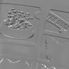 Nostalgic-Art XL Blechdose Dog Food, Prägung von innnen