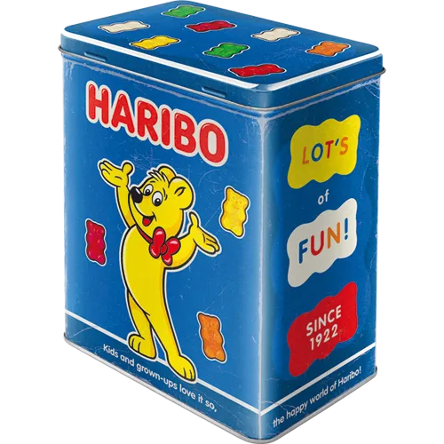 Nostalgic-Art Blechdose HARIBO - Enjoy the Taste, Rückseite