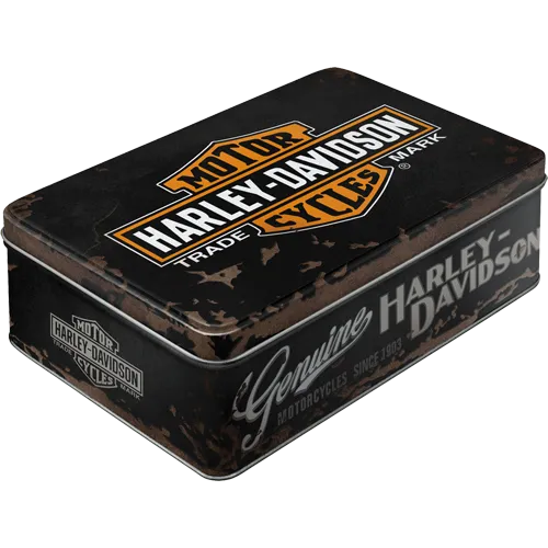 Nostalgic-Art Blechdose Harley-Davidson, Flach