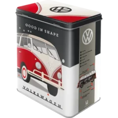 Nostalgic-Art Blechdose - VW Bulli Good Shape, Rückseite