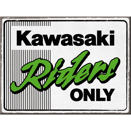 Nostalgic-Art Blechmagnet - Kawasaki