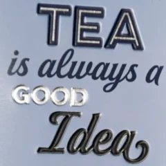 Nostalgic-Art Aromadose - Tea o'clock, Prägung im Detail