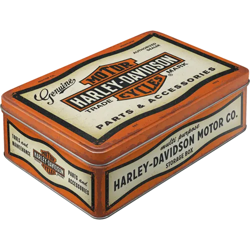 Nostalgic-Art Blechdose Harley-Davidson, Flach