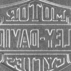 Nostalgic-Art Blechdose Harley-Davidson, Flach - Prägung von Innen