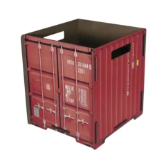 WERKHAUS Container Papierkorb Rot