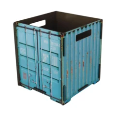 WERKHAUS Container Papierkorb Türkis