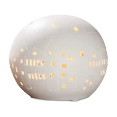 Tischleuchte "Skyline" aus Porzellan