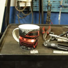 VW GTI Kaffeetasse Schwarz Mood