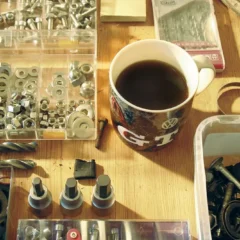 VW GTI Kaffeetasse Schwarz Mood