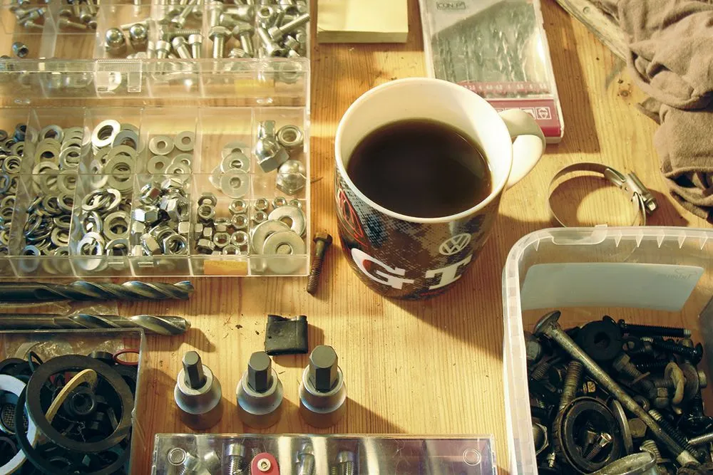 VW GTI Kaffeetasse Schwarz Mood