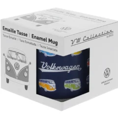 VW T1 Bus Emaille Tasse