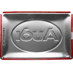 Nostalgic-Art Blechschild Audi Red Shine, 20x30 cm, Rückseite