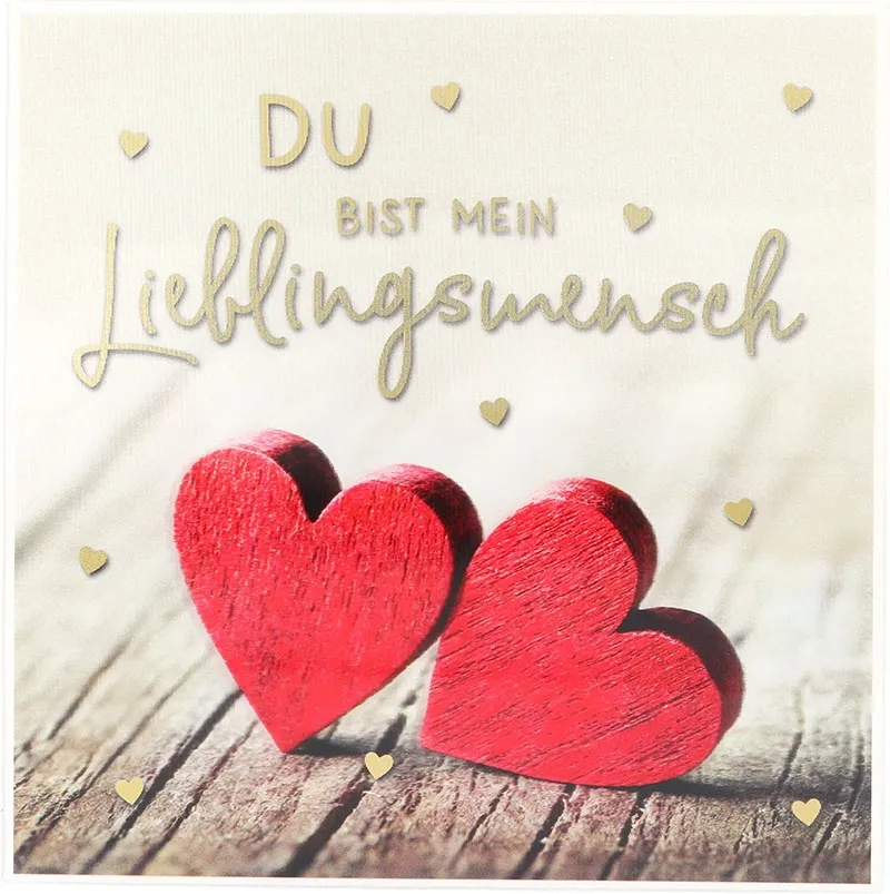 3D Musikkarte "Du bist mein Lieblingsmensch"