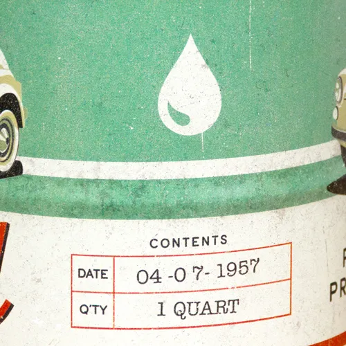 Nostalgic-Art Spardose Ölfass Fiat Premium Protection Oil