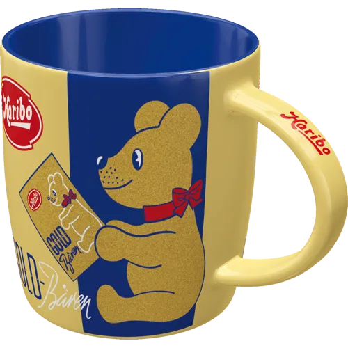 Nostalgic-Art Tasse HARIBO Goldbären Vintage Gold