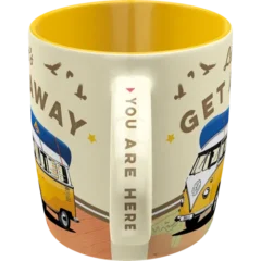 Nostalgic-Art Tasse VW Bulli Let's Get Away