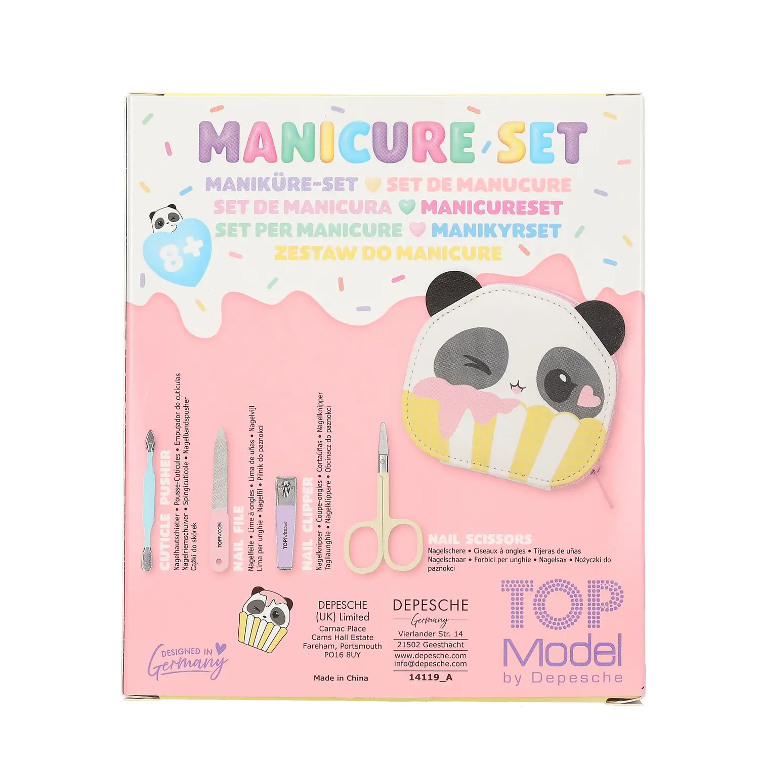 TOPModel Maniküreset CANDY GLAM